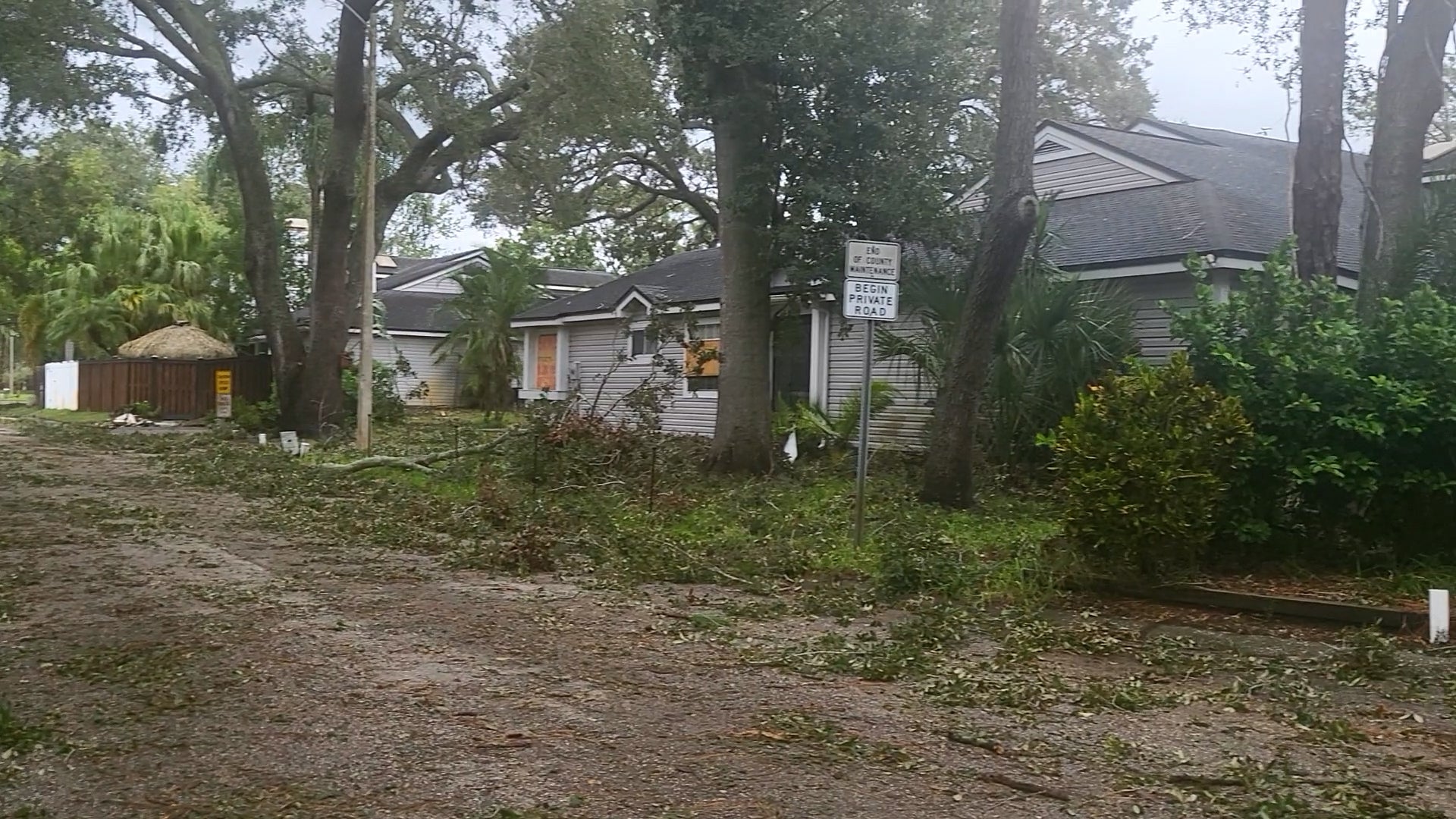 ‘Absolutely Terrified’: Milton Hits Clearwater - Videos from The